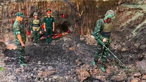 Mở rộng tìm kiếm hài cốt liệt sĩ tại công viên Lê Thị Riêng