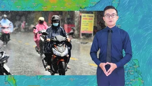 Thời tiết đêm 10 ngày 11-8: Bắc Bộ và Trung Bộ có nơi nắng nóng gay gắt; Nam Bộ mưa dông về chiều tối