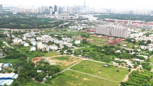 Flycam những khu dân cư ‘đắp chiếu’ hơn 20 năm ở TP.HCM
