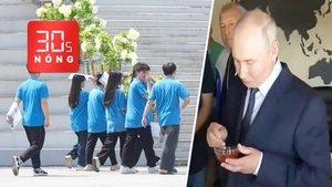Bản tin 30s nóng: Hơn 320 thí sinh Tuyên Quang làm thủ tục thi lại; Ông Putin lần đầu tới quần đảo Kuril
