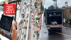 Bản tin 30s nóng: Dùng drone phát hiện loạt vi phạm giao thông; Xác định nghi phạm sát hại nữ đồng nghiệp trường