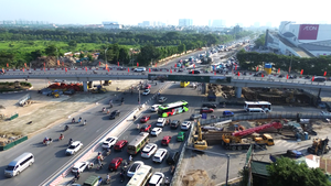 Hai dự án nghìn tỉ 'giải cứu' ùn tắc, ngập úng tại nút giao Cổ Linh