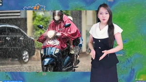 Thời tiết đêm 2 ngày 3-8: Bắc Bộ có nơi mưa to, Trung Bộ và Nam Bộ mưa dông về chiều