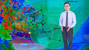 Thời tiết đêm 23 ngày 24-8: Bão số 4 với cường độ cấp 9, giật cấp 11, Đông Bắc Bộ vẫn mưa to