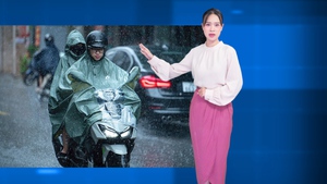 Thời tiết đêm 27 ngày 28-8: Bắc Bộ mưa to, Nam Bộ mưa rào và dông