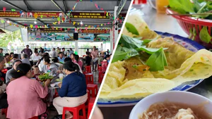 Góc nhìn trưa nay: Thơm thảo chiếc bánh xèo chay 'hổng lấy tiền' đãi khách xứ Định Mỹ