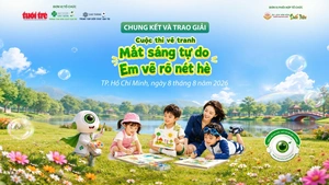 Gần 3.000 bức tranh gửi về cuộc thi “Mắt Sáng Tự Do – Em Vẽ Rõ Nét Hè”