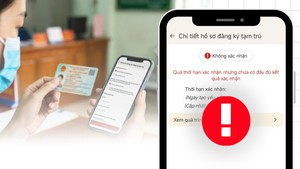 3 lỗi khiến hồ sơ đăng ký tạm trú trên VNeID bị trả, nhiều người vẫn mắc