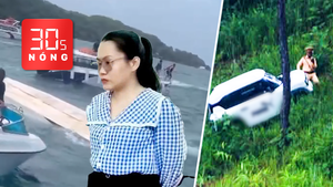 Bản tin 30s nóng: Khởi tố thêm bị can vụ lật ca nô ở Phú Quốc; Ô tô trượt khỏi đường đèo Prenn 