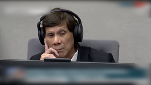 Ông Duterte lần đầu xuất hiện trực tiếp tại Tòa án Hình sự quốc tế 