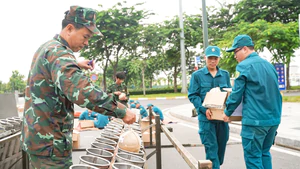 Cận cảnh trận địa pháo hoa tầm cao khu vực đầu hầm sông Sài Gòn sẽ khai hỏa tối 2-9
