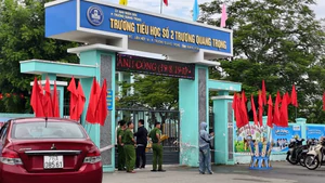 Cháy ở trường tiểu học tại Quảng Ngãi, thầy hiệu phó tử vong