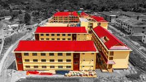 6 trường nội trú vùng biên Thanh Hóa gấp rút hoàn thiện trước năm học mới