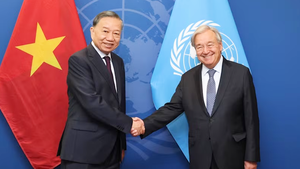 Tổng Bí thư, Chủ tịch nước Tô Lâm gặp Tổng Thư ký Liên hợp quốc António Guterres