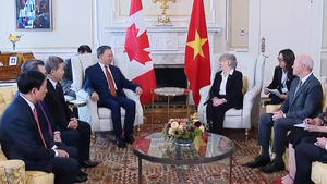 Lễ đón trọng thể Tổng Bí thư, Chủ tịch nước Tô Lâm thăm cấp Nhà nước tới Canada