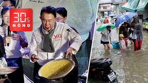 Bản tin 30s nóng: Đầu bếp Yan Can Cook biểu diễn tại Cần Thơ; Bangkok ban bố tình trạng thảm họa vì lũ lụt  