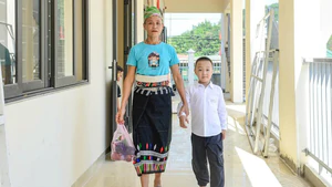 Trường nội trú hơn 123 tỉ đồng ở vùng biên xứ Thanh đã sạch đẹp, học sinh háo hức chờ khai giảng 