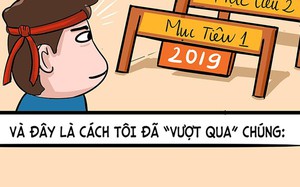 Đây là cách tôi "san bằng" mọi mục tiêu năm 2019