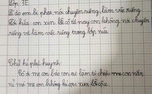 Ảnh vui 14-10: Bản kiểm điểm của nam sinh thành thật