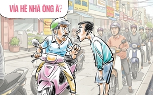 Hàng trăm xe máy dính phạt nguội vì nghĩ vỉa hè là... của nhà mình