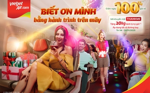 Vi vu với tuần lễ ưu đãi lớn nhất năm từ Vietjet