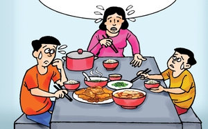 Khi bạn sống đủ lâu để thấy người nghèo... chỉ có thịt để ăn