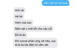 Ảnh vui 6-11: Đoạn hội thoại lý giải 'vì sao sấm sét tốt cho cây'