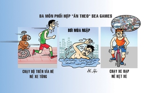 Ba môn phối hợp ăn theo SEA Games