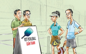 Khu phố này quá ngán ngẩm pickleball rồi