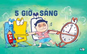 Tranh cãi việc học sinh dậy sớm... hơn gà