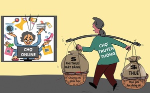 Chợ truyền thống: Nhìn người ta chốt đơn mà ham