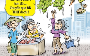 Giá rau củ leo cao rồi có xuống không dạ?