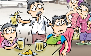 Bợm nhậu than 'mất ngon với mấy bả!'