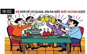 Văn hóa nhậu: Màn ra mắt 'không say không về'