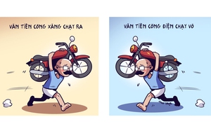 Xe xăng chạy ra, xe điện chạy vô...