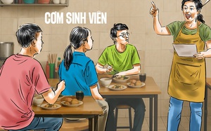 Sinh viên choáng ngợp với 'giá cơm sinh viên'