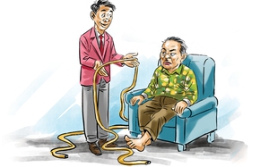 Biếu sếp ít lòng lợn mà có vẻ ổng không vui rồi đó