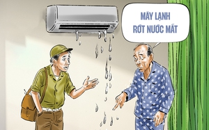 Máy lạnh 'rớt nước mắt' đầu mùa hạ