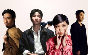 Hoàng Dũng , Vũ., Đen và Nân cùng nhau 'Xoay tròn' trên sân khấu