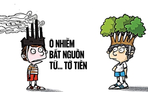Ô nhiễm bắt nguồn từ… tờ tiền