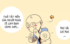 Thổi tắt nến của người khác chắc chắn sẽ làm bạn sáng rực