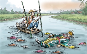 Xuyệt cá xử luôn... Hà Bá