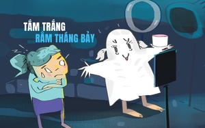 Tắm trắng ngày rằm tháng bảy, hơi sai sai thì phải
