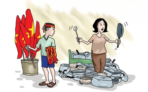 Khởi nghiệp bán đồ cổ vũ tuyển U23 Việt Nam