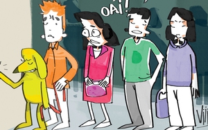 Chuyện về con 'cờ hó' trong chung cư