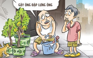 Người đàn ông lấn chiếm vỉa hè bị 'gậy ông đập lưng ông'