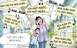 Biệt đội karaoke khu phố xin kính chào xuân mới