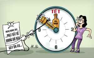 Đừng để karaoke gặp nồng độ cồn