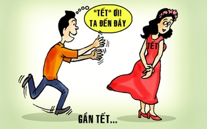 Tết và cú tát của 'nàng Xuân'