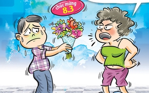 Bị biến thành 'kẻ phản diện' vì mua hoa tặng vợ